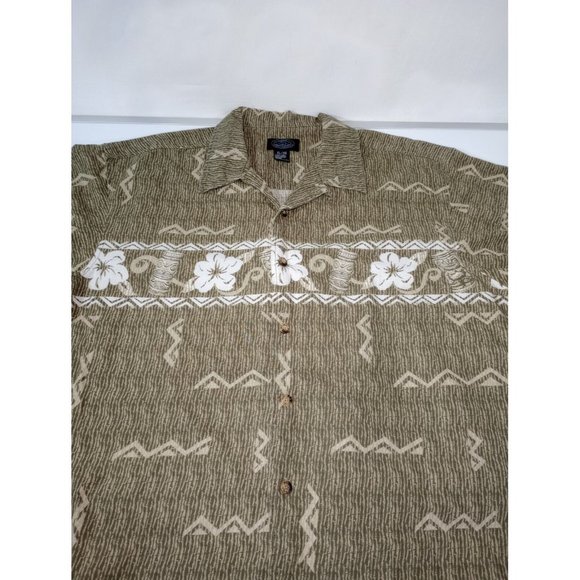 Pacific Coast Highway Size XL Surfer Hawaiian Button Up Short Sleeve Shirt - Picture 6 of 8